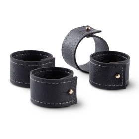 Better Homes & Garden Persia Napkin Rings, Black, 2"W x 1.25"L, 4 Pieces