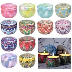 BUZIFU 12 Pcs Candle Tins