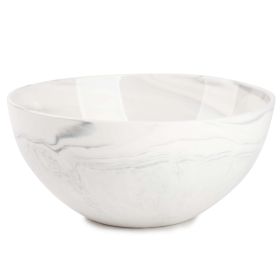 Thyme & Table Grey Marble Stoneware Round Cereal Bowl