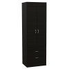 Willow Grove 2-Drawer Armoire Black Wengue