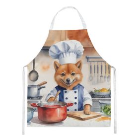 Finnish Spitz The Chef Apron Cooking Kitchen Server Baking Crafts Gardening for Adult Women Men, Unisex, Large, Multicolor