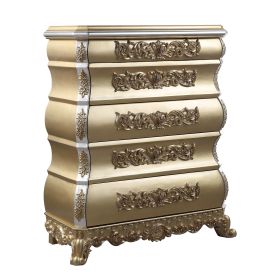 ACME Seville Chest, Gold Finish BD00455