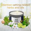 Magnificent 101 Long Lasting New Moon Aromatherapy Candle | 6 Oz - 35 Hour Burn Time | All Natural Soy Wax Candle with Sage