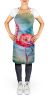 Flamingo Apron Cooking Kitchen Server Baking Crafts Gardening for Adult Women Men, Unisex, Large, Multicolor