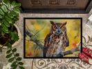 NEW Eastern Screech Owl Doormat Front Door Mat Indoor Outdoor Rugs for Entryway, Non Slip Washable Low Pile, 18H X 27W