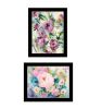 Trendy Decor 4U Abstract Florals to wish you Good luck, Success, Longevity; should keep you smiling Framed Wall Art for Living Room