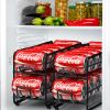 Soda Can Organizer Storage Rack, 2 Pack Stackable Beverage Soda Can Dispenser Organizer Holder for Refrigerator, Cabinet, Pantry