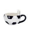 The Mug with a Hoop | Ceramic Coffee & Hot Chocolate Mug;  Cereal;  Soup Bowl | 16OZ Cup | Best Novelty Gift Idea for Coaches;  Dad;  Mom;  Kids;  Bir